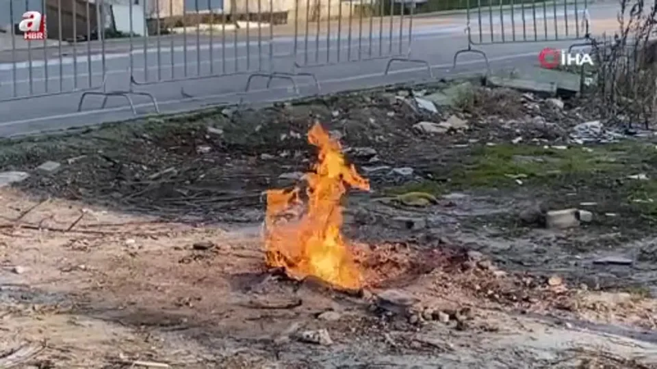 Metan gazı yangını 9. gününde