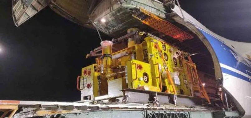 Karadeniz gazında yeni gelişme! İlk parça Türkiye'ye getirildi! Ağırlığı tam 65 ton...