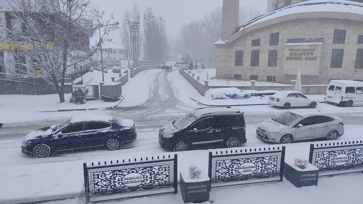 Van'da 93 yerleşim yerinin yolu kapandı