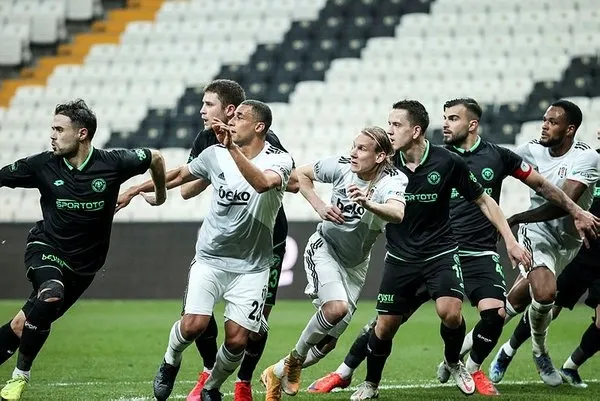 Konyaspor 1-1 Beşiktaş (2-3 penaltılar) MAÇ SONUCU (Maç özeti ve golleri izle) | Ziraat Türkiye Kupası karşılaşması - 8