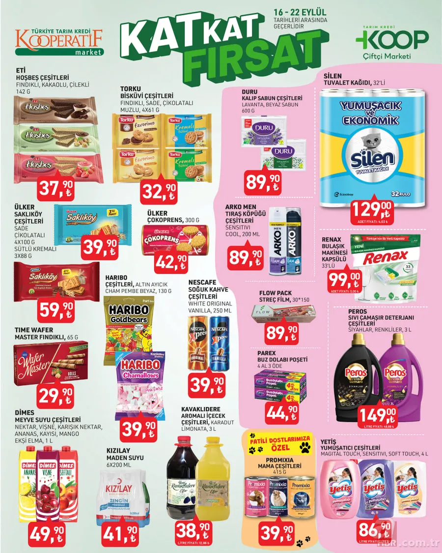 Tarım Kredi'de fiyatlar düştü: 16-22 Eylül kataloğunda yok yok! 3 kilo Gurme çay 579,90 TL, 32'li tuvalet kağıdı 139 TL... 12