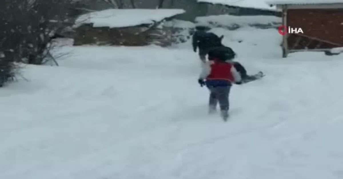 Karın tadını çocuklar çıkardı!