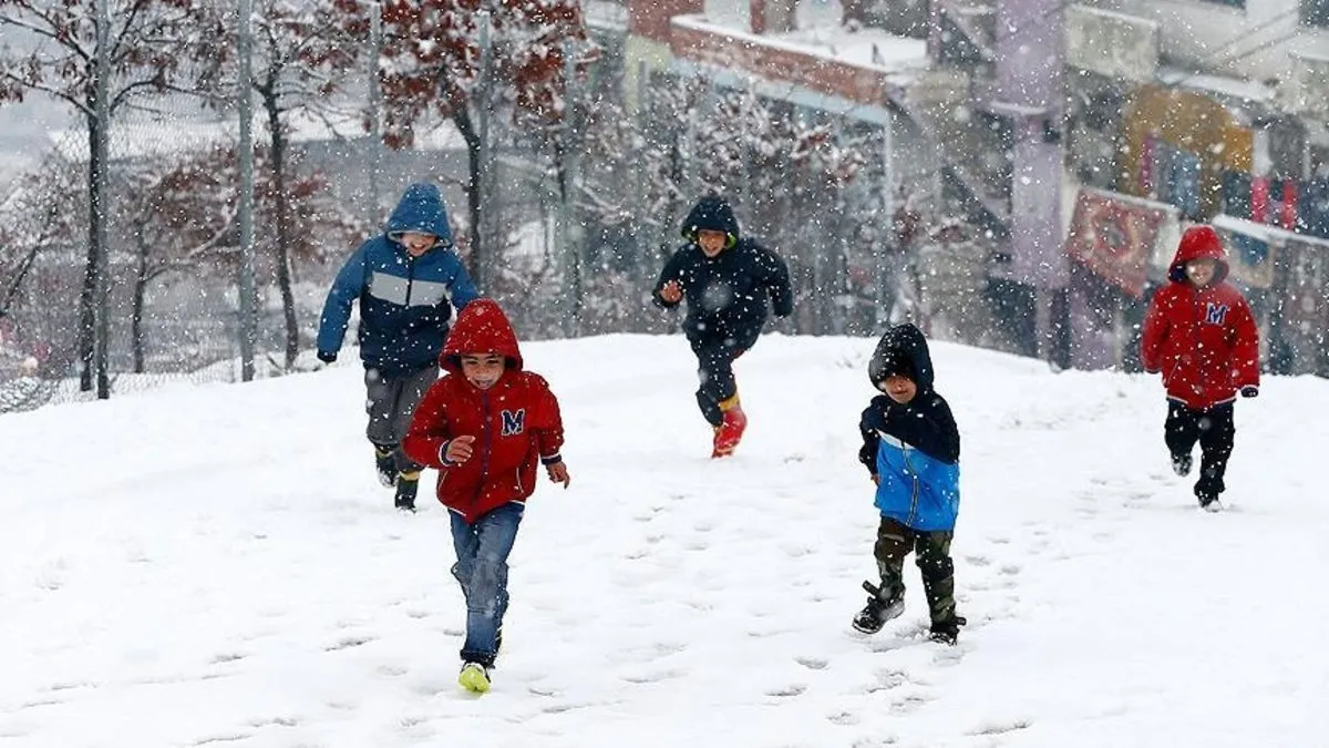 Valilik duyurdu! Van'da eğitime kar engeli