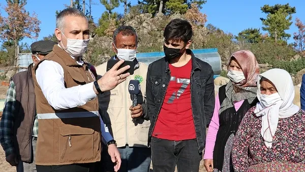 Koyunları yangında telef olan aileye güzel haber! Başkan Erdoğan talimat vermişti - 2