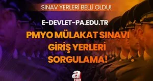 PMYO sınav yerleri açıklandı!