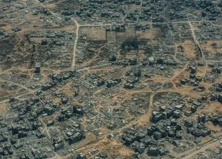 Yardım dağıtımında görüntülendi! Gazze’de dünyayı şoke edecek görüntüler: Medeniyet kalıntısı gibi...