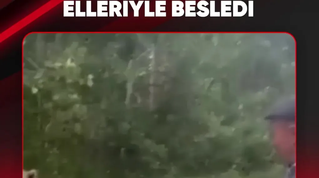 AYILARI ELLERİYLE BESLEDİ