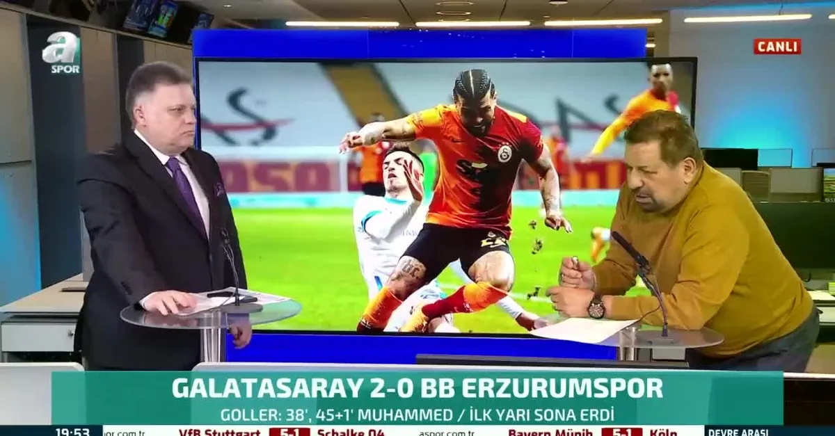 Galatasaray'ın BB Erzurumspor maçındaki 2. golünde ofsayt var mı? Erman Toroğlu yorumladı