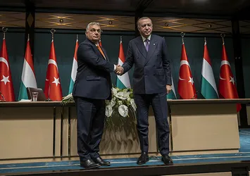Başkan Erdoğan'dan Macaristan Başbakanı Viktor Orban onuruna akşam yemeği
