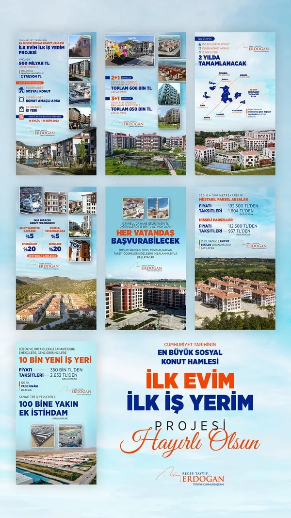 Son dakika: TOKİ sosyal konut projesinde tarihi gün! Başkan Erdoğan ucuz konutun detaylarını açıklıyor | İşte başvuru şartları - 2