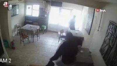 Çatalca’da deprem anı kamerada