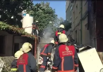Haseki Hastanesi'nde yangın