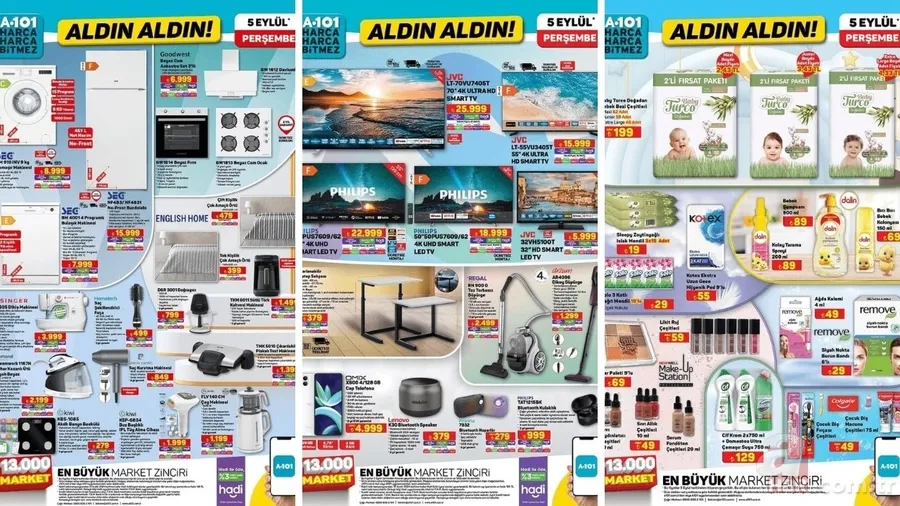 A101 kataloğu ev hanımlarına özel geldi: İndirimlerde yok yok! 1