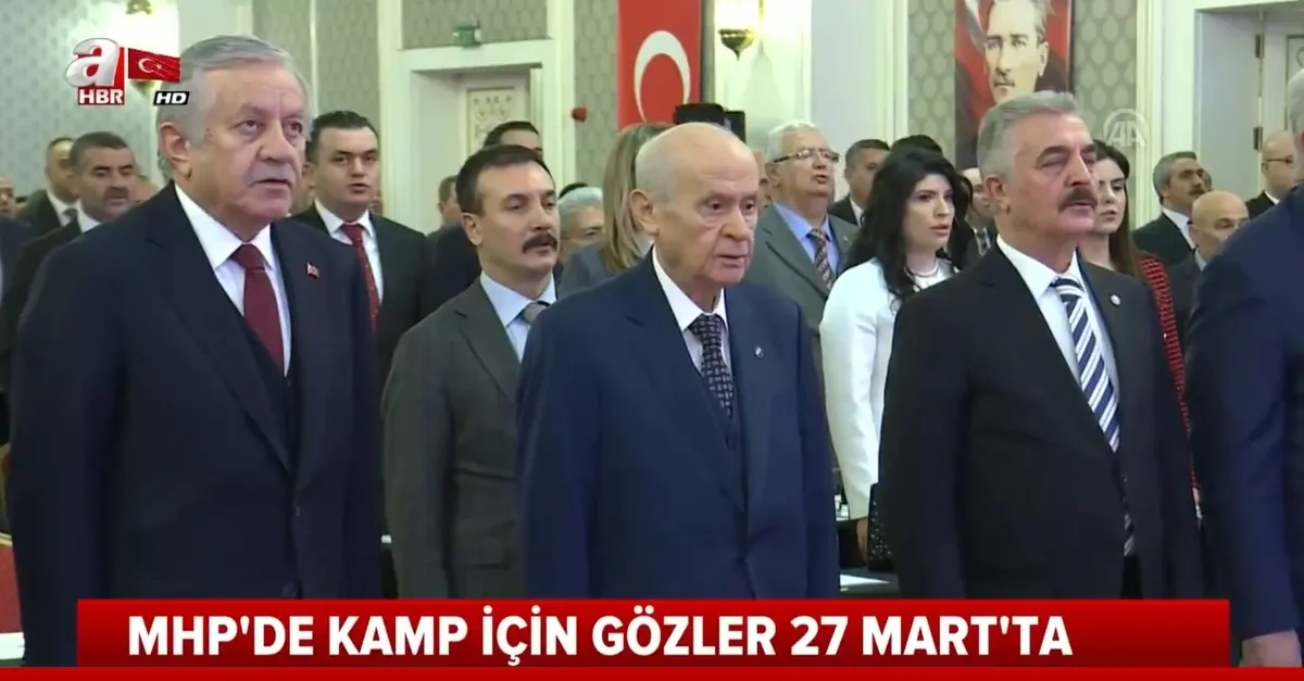 MHP'de Bahçeli düğmeye bastı! Kritik tarih 27 Mart... |Video