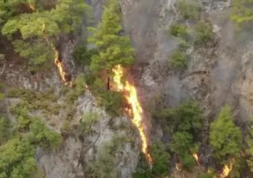 Köyceğiz’de dumanlar tekrar yükseldi