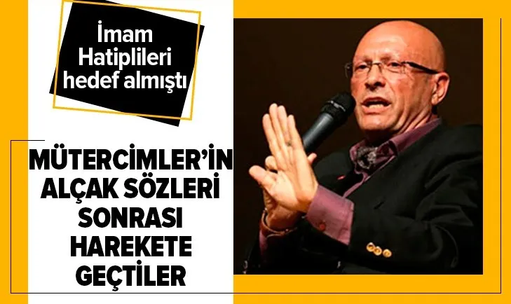 Son dakika: Haliç Üniversitesi Erol Mütercimler hakkında soruşturma başlattı! İmam hatiplileri hedef almıştı