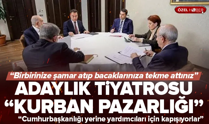 Büyük tezgah kirli pazarlık!