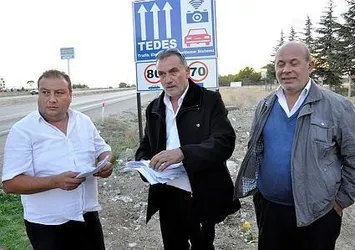Otobüs şoförü TEDES yüzünden yolcuları indirip eylem yaptı