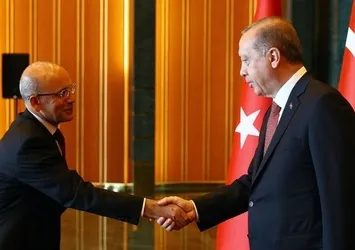 Başkan Erdoğan Eski Maliye Bakanı Mehmet Şimşek'i kabul etti! AK Parti binasında sürpriz görüşme