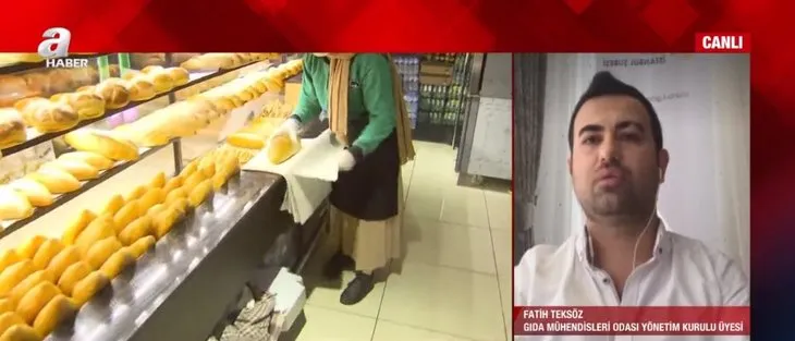Unlu mamullerde kanserojen tehlikesi! Ekmek alırken dikkat! Uzman isim A Haber'de uyardı