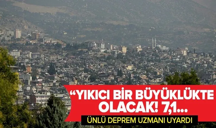 Ünlü deprem uzmanı Prof. Dr. Ahmet Ercan uyardı: Yıkıcı bir büyüklükte olacaktır
