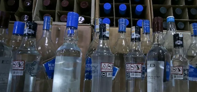 İstanbul’da sahte içki operasyonu! 2.5 ton ele geçirildi