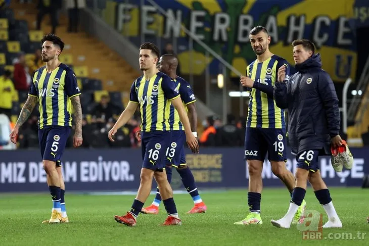 Fenerbahçe zorlu virajda! Sıradaki 6 maç...