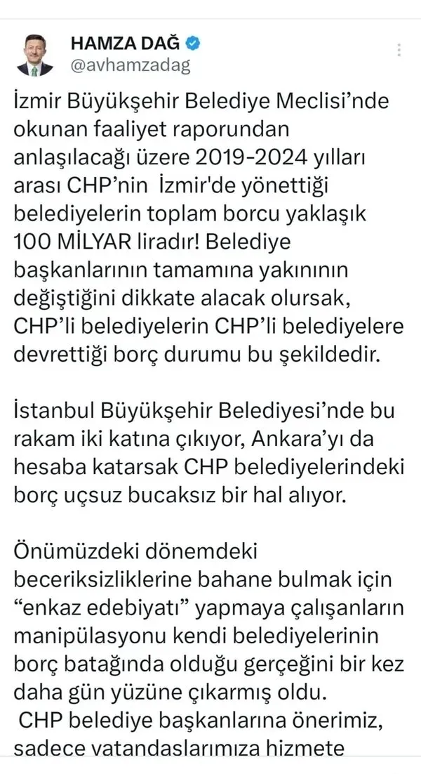CHP'li belediyeler borç bataklığında! Kamuoyu merak ediyor: Hangi hizmetler karşılığında bu kadar borca girildi? - 3