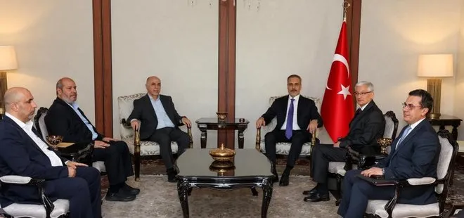 Dışişleri Bakanı Fidan’dan kritik temas! Hamas heyetiyle Ankara’da görüştü