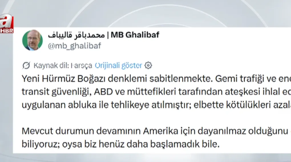 Kalibaf: ABD ateşkesi ihlal etti