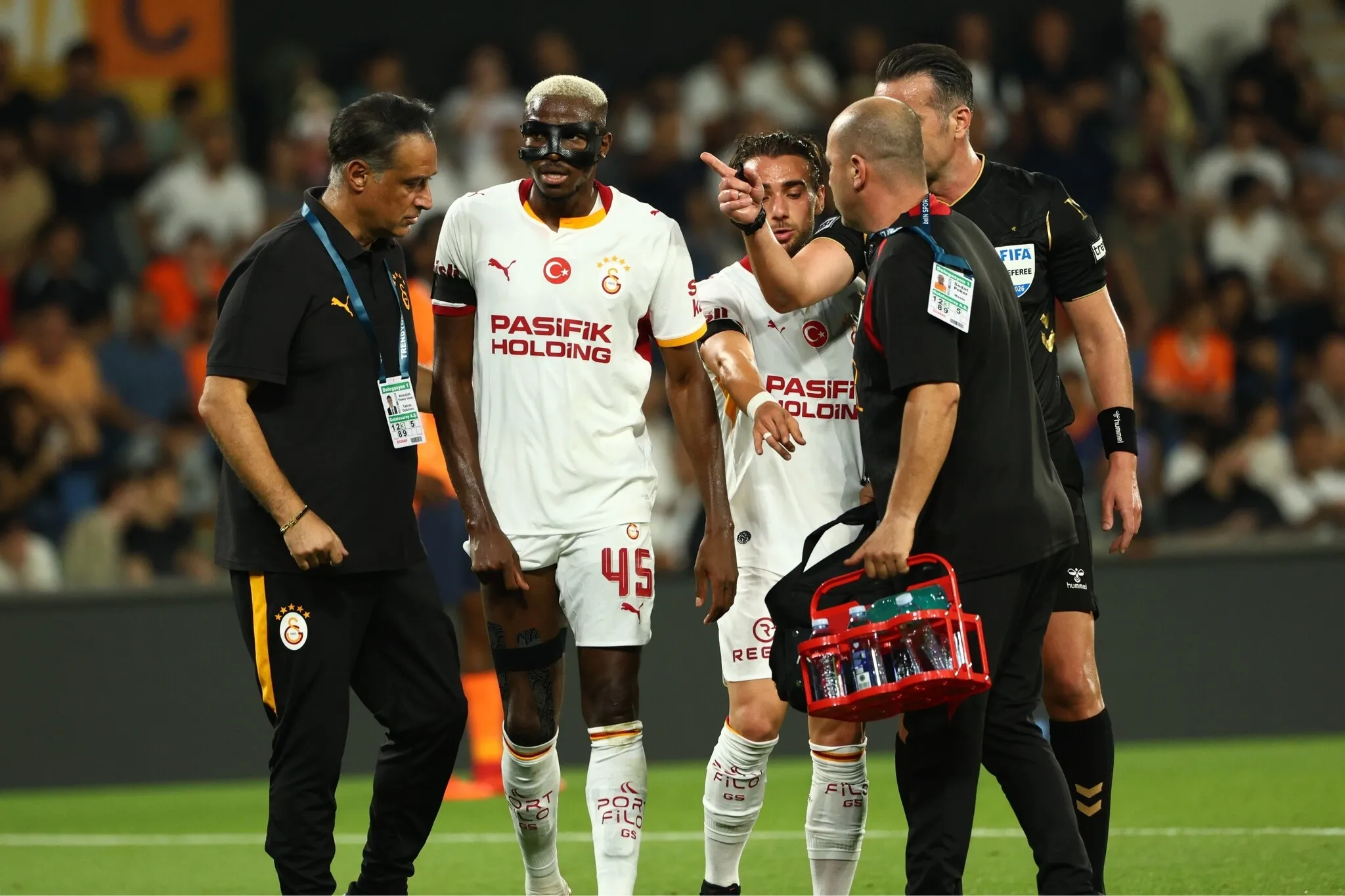 Galatasaray'dan Osimhen, Lemina ve Singo açıklaması!