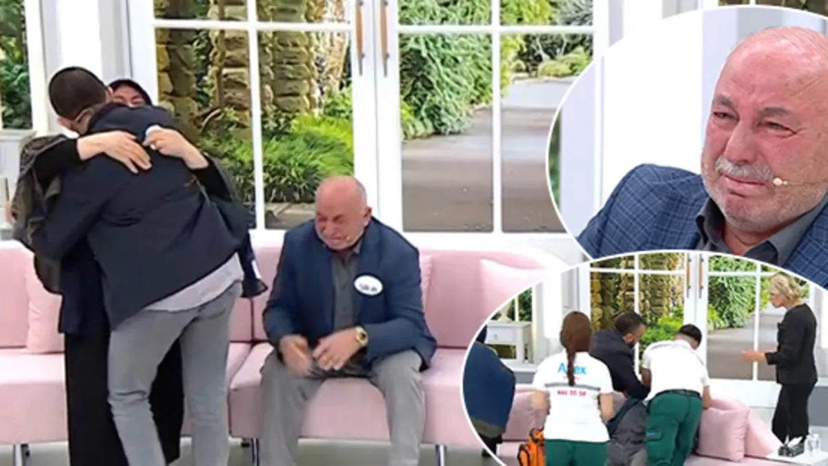 Canlı yayında yürekler ağza geldi! Acılı baba baygınlık geçirdi | Kayıp oğulları Esra Erol'da bulundu