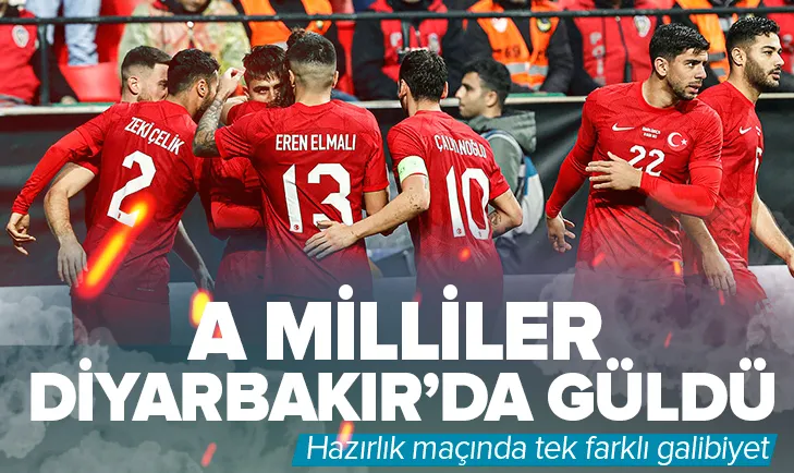 A Milliler Diyarbakır’da güldü