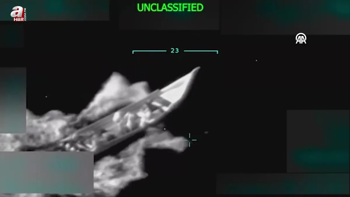 Venezuela açıklarındaki gemiye düzenlenen saldırıya ait görüntüler ortaya çıktı