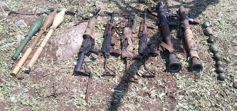 Son dakika: MSB açıkladı: Pençe-Kaplan Operasyonu'nda PKK'lı teröristlerin silah ve mühimmatı ele geçirildi