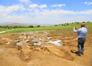Son dakika: Sulama için sondaj vurdurdu! Bahçesinden öyle bir şey çıktı ki...