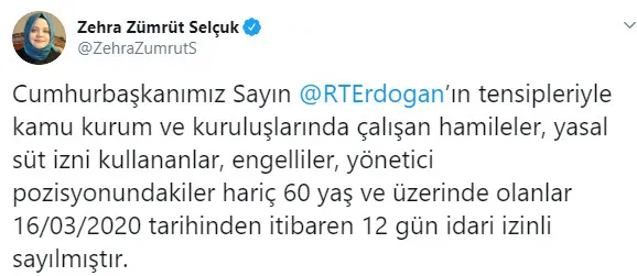 Kamu kurum ve kuruluşlarında kimler 12 gün izin yapacak? - 1