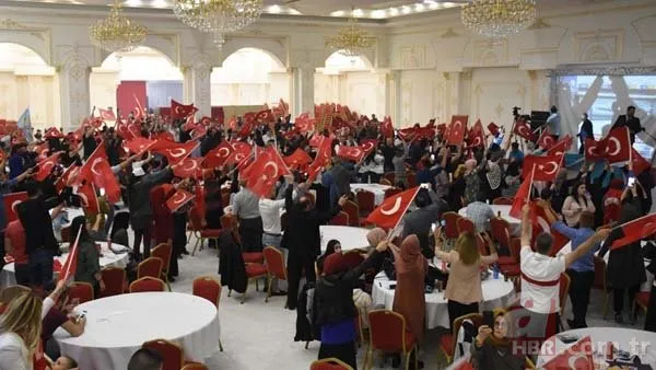 Yurt dışındaki Türkler orada toplandı