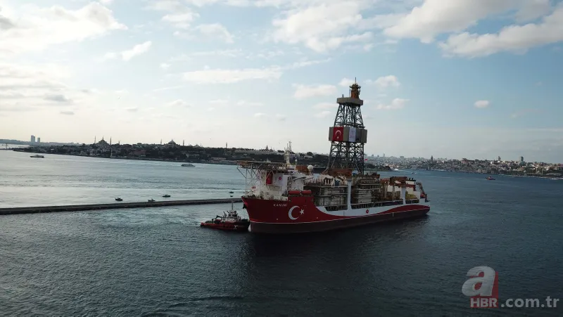 O müjde bu gemiden geldi! A Haber Fatih Sondaj Gemisi’nde 16