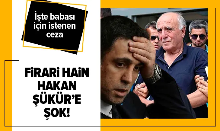 FETÖ firarisi Hakan Şükür'e şok!