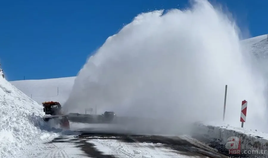 Baharı beklerken termometreler eksi 25'i gördü: Türkiye’nin en soğuk ilçesi buz kesiyor 6