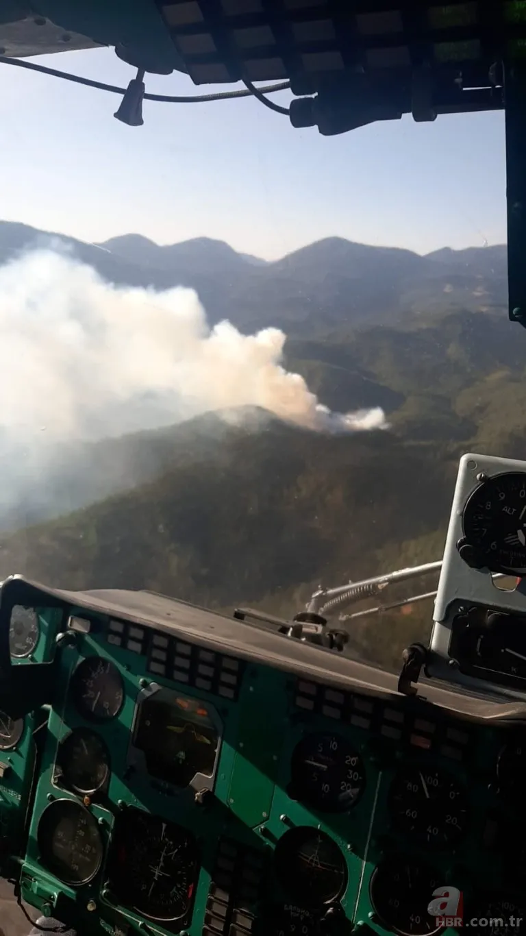 Adana’da çıkan orman yangını kontrol altına alındı 1