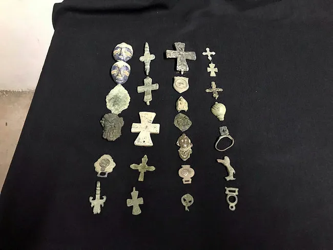 Bursa’da 710 adet Bizans dönemine ait sikke ele geçirildi