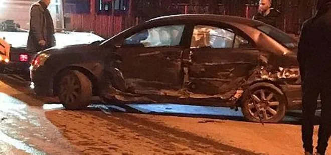 Alkollü sürücü ortalığı savaş alanına çevirdi