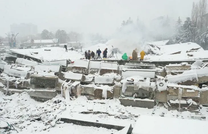 A Haber drone kamerasından DEPREM bölgesi! Facianın boyutunu gözler önüne seren dehşet verici görüntüler