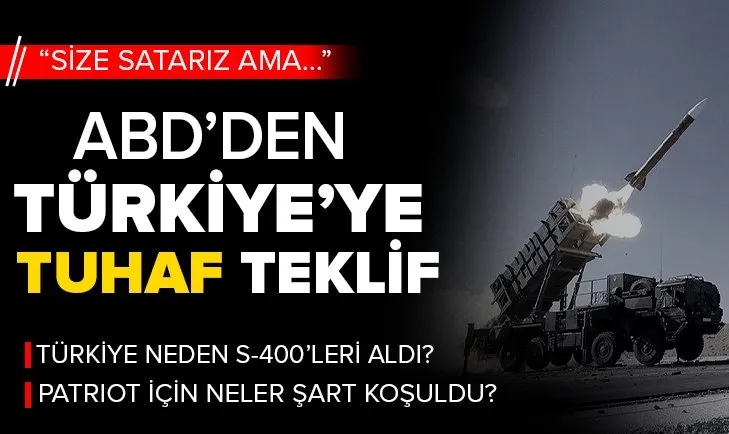 ABD’den Türkiye’ye güldürecek teklif Patriot veririz ama test dahi edemezsiniz Türkiye neden S-400 aldı?