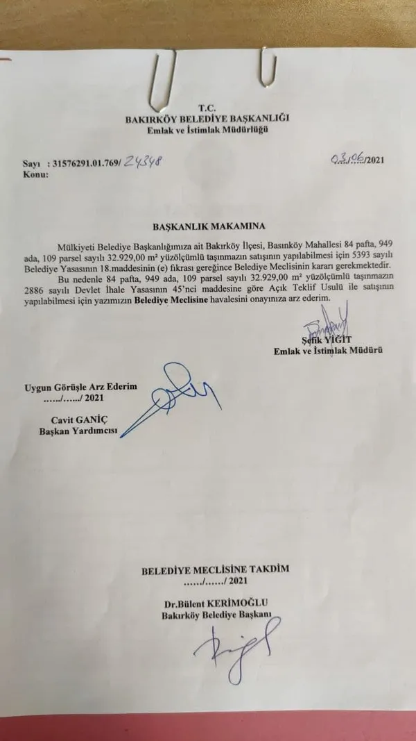 CHP yaşam alanlarına da göz dikti! Bakırköy'de deprem toplanma alanı satışa çıktı! - 1