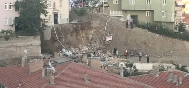 Son dakika: Ankara’da alarm! Çankaya ilçesinde bir binada toprak kayması oluştu