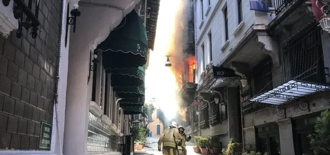 İstanbul’daki yangınla ilgili 1 kişi gözaltına alındı