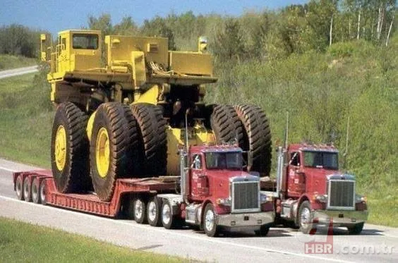 Dünyayı hayrete düşüren devasa iş makineleri 9